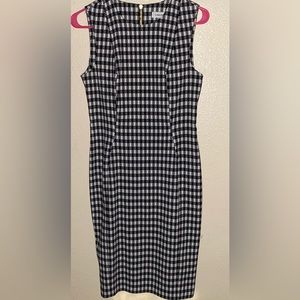 Calvin Klein EUC Vintage Black and white sleeveless dress.